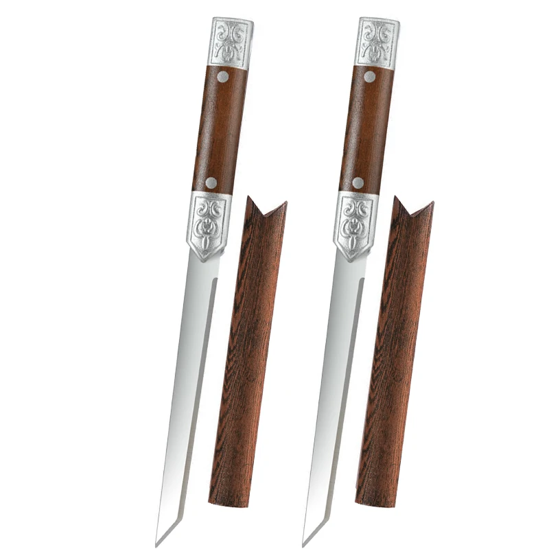 1/2/3-teiliges Fleischmesser-Set – M390 Edelstahl 62HRC, ultrascharfe Klingen, geeignet zum Schneiden von Obst und als Metzgermesser