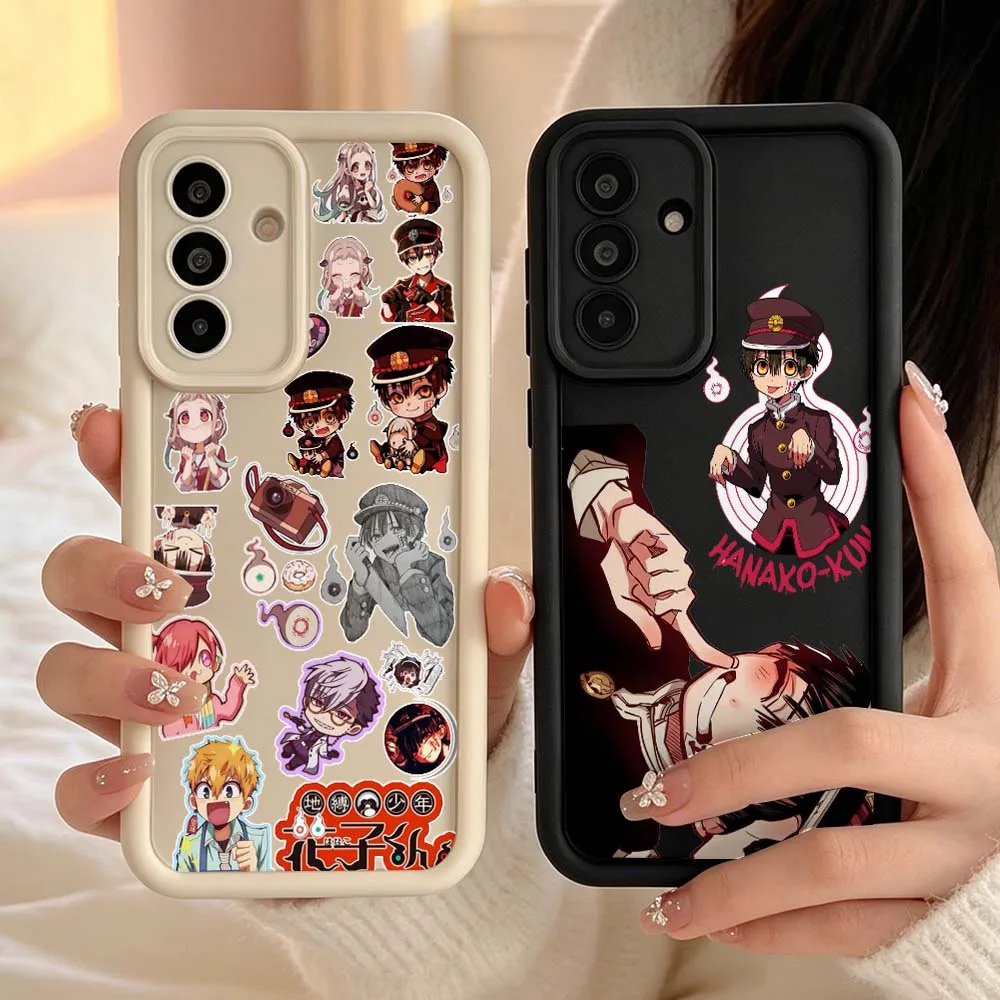 Hanako Kun Anime For Samsung Galaxy A04 M17 A57 A06 A07 A17 A26 A36 A14 A15 A16 Eye Ladder Phone Case Cover