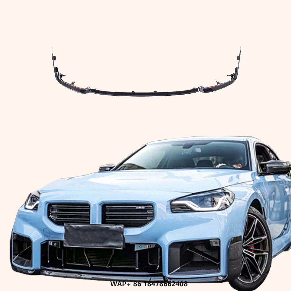 

For M2 G87 Coupe 2023-24 Dry Carbon MP Style Front Bumper Lip Diffuser 3PCS