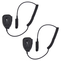 2X PTT Mic Speaker Microphone for Baofeng BF-UV9R UV9R BF-A58 A58 UV-XR GT-3WP BF-9700 UV-9R Plus Radio Walkie Talkie