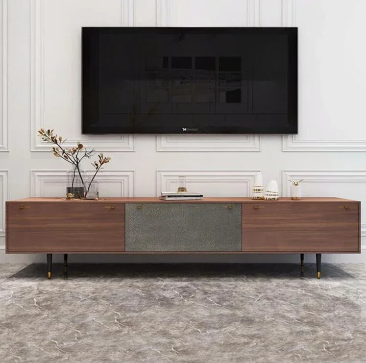 

Mid-Ancient Industrial TV Cabinet Nordic Minimalist Italian Living Room TV Cabinet and Tea Table Combination
