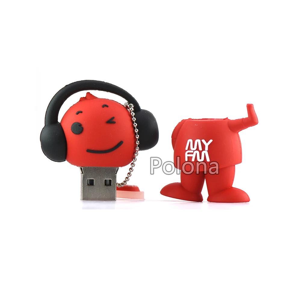 Usb Flash Drives 128gb 64gb 32gb 16gb 8gb 4gb 2gb Memoria Usb Pen Drive 256gb 512gb Usb Stick Music Happy Boy Cartoon Pendrive