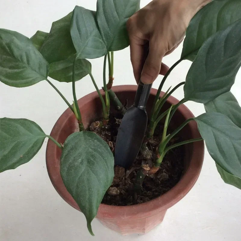 New Carbon Steel Willow Leaf Shovel Succulent Plants Planting Loose Soil Tool Outdoor Digging Shovel for Home Gardening Tools