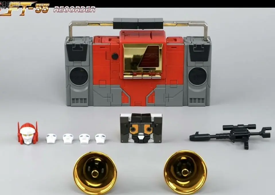 В наличии FANSTOYS-MINICASSETTE OF ACTION, модель FT-55 FT55 FT-55B FT55B, бластерный рекордер, коллекционная модель подарков