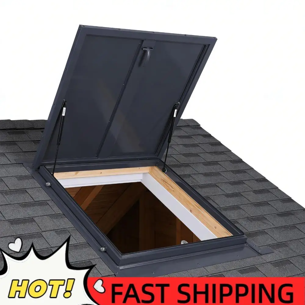 

Люк для доступа на крышу/вентиляционный люк для чердака, крышка люка с алюминиевой рамой и оцинкованным листом для крышки колодца/погреба