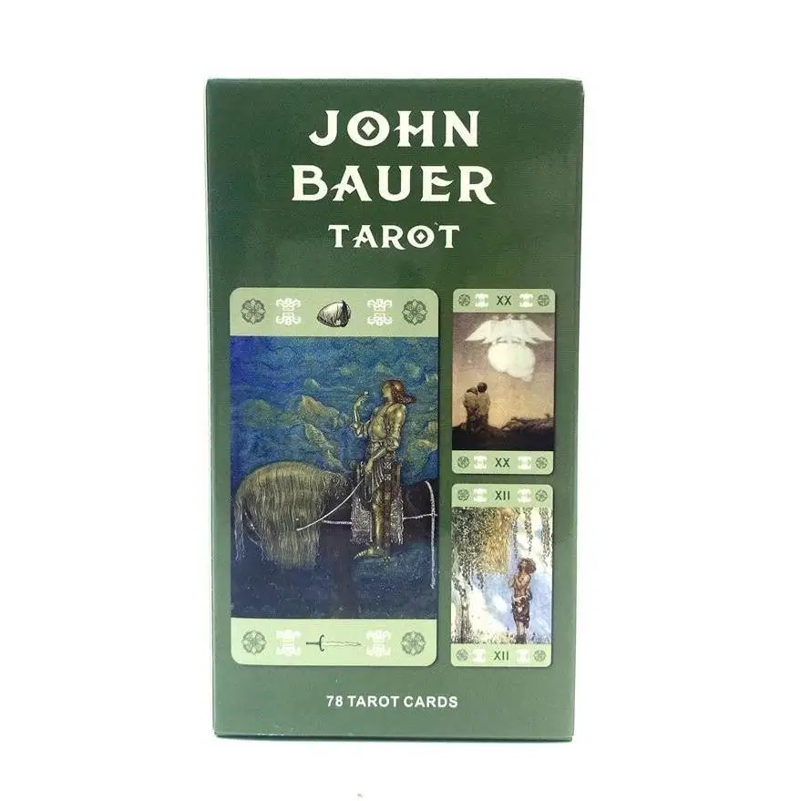 Bauer Tarot Cards A 78 Oracle English Visions Divination Edition Borad Playing Games 11x6cm