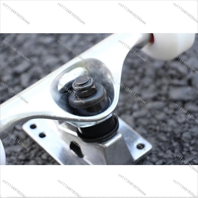 For Four-wheel Skateboard Bridge Wheel Bearing Set Double Warping Board Set 5-inch Bracket Skateboard Wheel Colorful Bearing