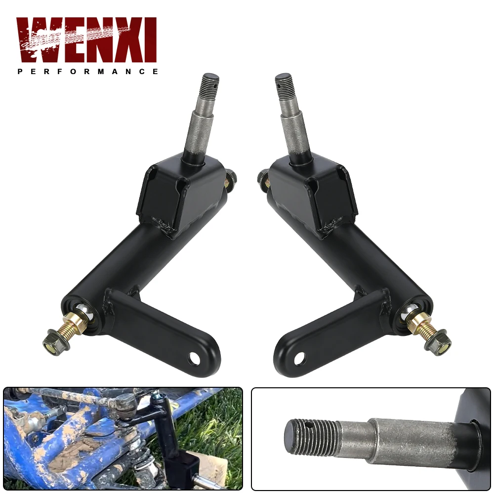 Left & Right Spindle Steering Knuckle Set For Coleman KT196 Go-Karts For 196cc 6.5 Hp Gas Powered Go-Karts