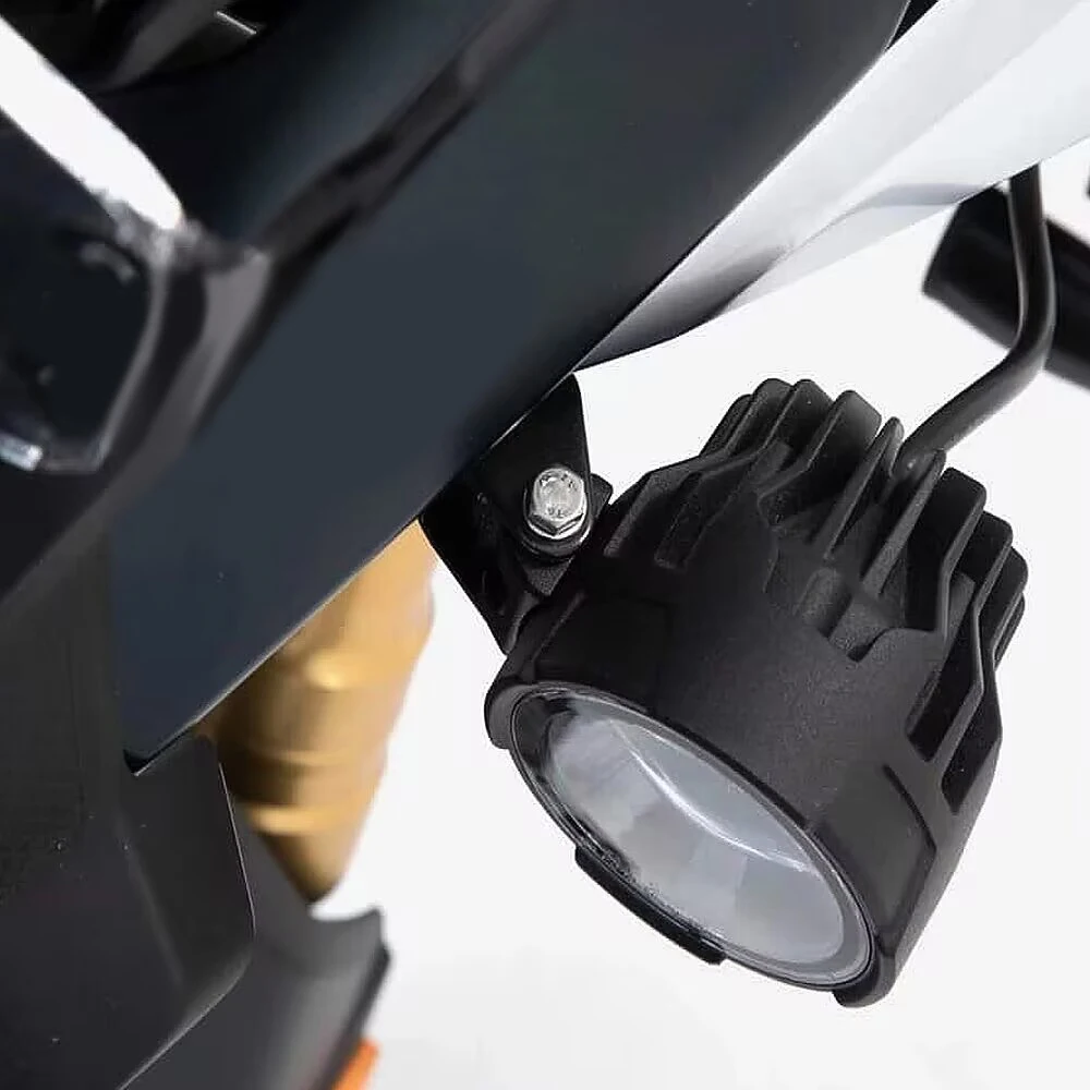 ل BMW F750GS F850GS 2017-2024 أضواء الضباب مساعد قوس ضوء يتصاعد الأضواء قوس بقعة حامل مصباح F800GS 2023-2024 #3