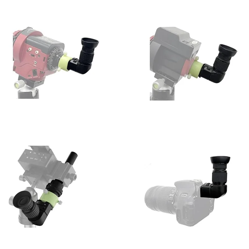 A37T-Right Angle Viewfinder With Adapter For Polar Scope, Built-In Diopter And 360°Rotating For Doing Polar Alignment