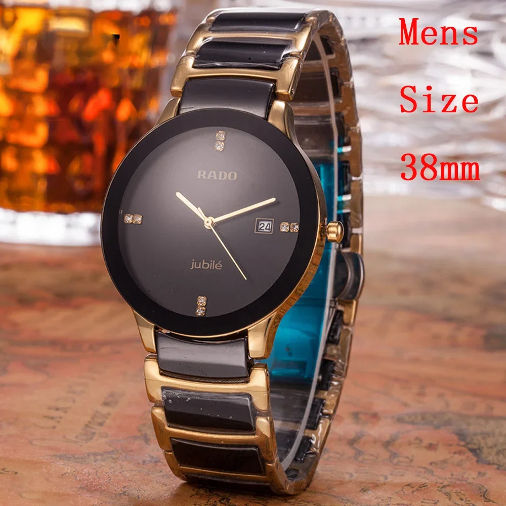 Top Rado Original Brand Watches For Mens Ladies Luxury Ceramic 38MM/28MM Simple Women Watch High Quality Sports AAA Male Clocks image 3