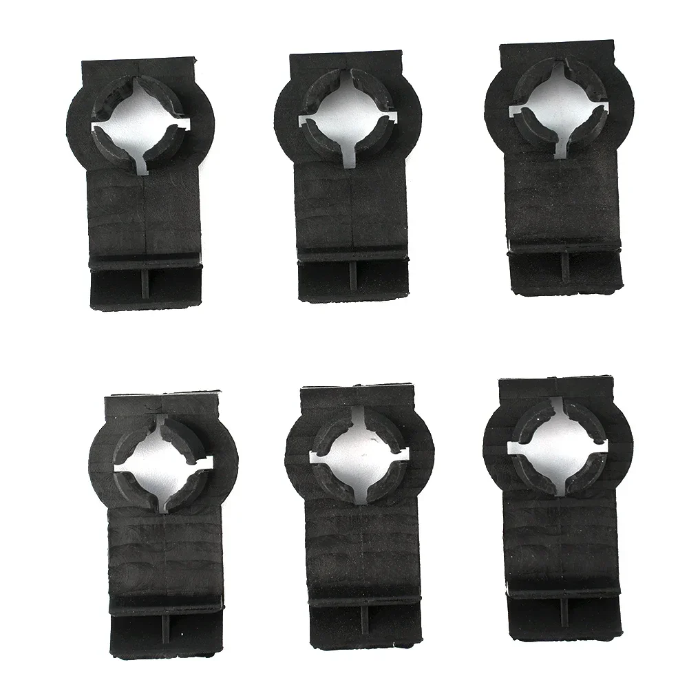 6PCS Black Car Windo Regulator Clips 51338254781 For Front Left Or Right For BMW ForX5 E53 2000-2006 Car Folder Kits Accessories