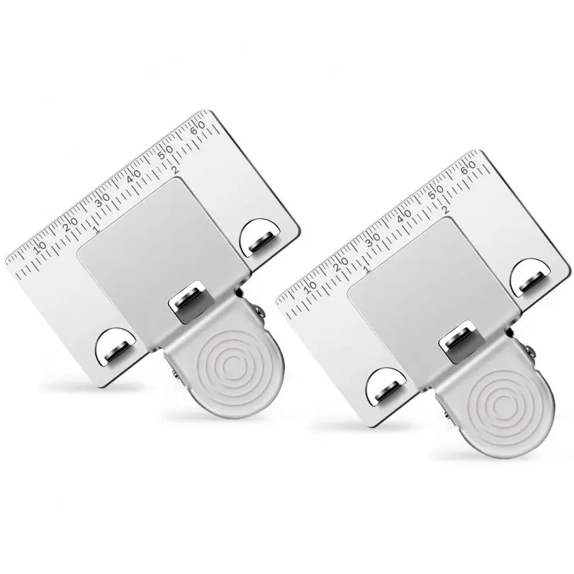 

2pcs Tape Measure Clip Tool Locator Matey Measure Clip Corners Clamp Holder Fixed Ruler Mark Tools Precise Positioning Tape Clip