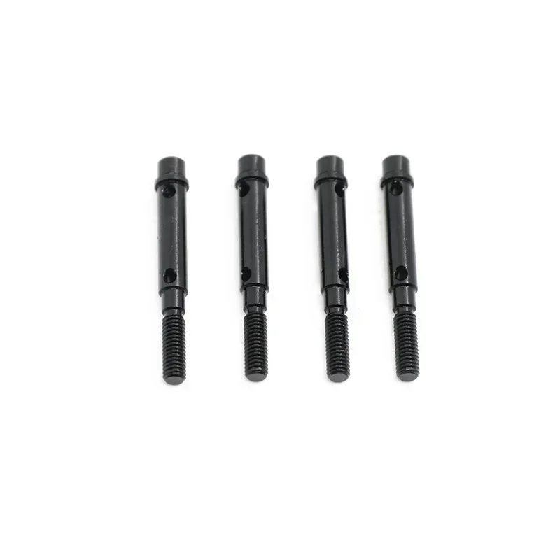 Adaptateur étendu hexagonal de roue en laiton de 12mm, 4 pièces, avec arbre de roue pour YK4082 YK4102 4103 YiKong RC, pièces de mise à niveau de voiture sur chenilles