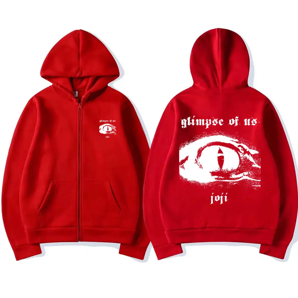 【irojikake（イロジカケ）】Feel the wind hoodie Homens e Mulheres Hip Hop Zipper Hoodie, Cantor, Joji, Vislumbre