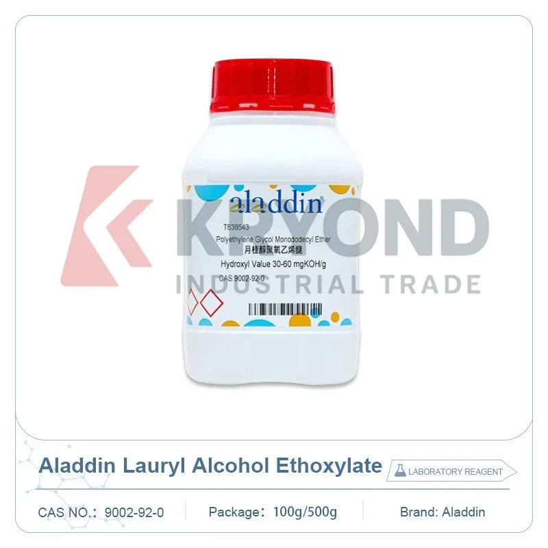 Aladdin T638543 Lauryl Alcohol Ethoxylate High Purity Laboratory Chemical Reagent CAS 9002-92-0 Material Research Lab 100g 500g
