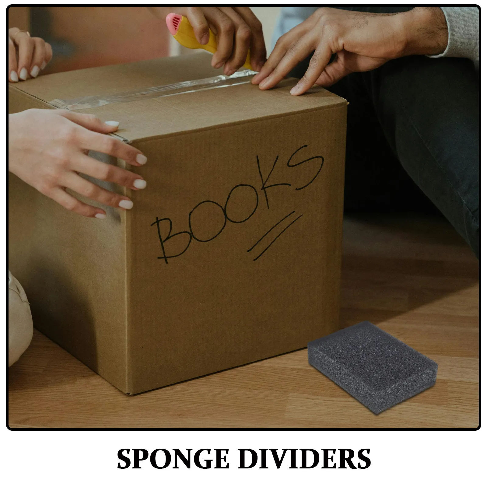 30Pcs Black Sponge Card Separators High Density Trading Card Organizer Inserts Shock Absorbing Storage Dividers for Sports and
