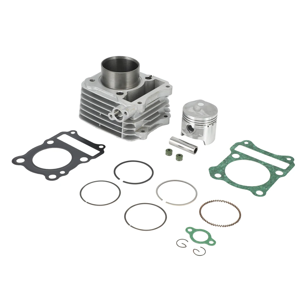 Engine Cylinder Piston Kit For SUZUKI DRZ125 1994-2021 Motorcycl Accessories 57mm Aluminum Piston Ring Gasket Valve Oil Seal