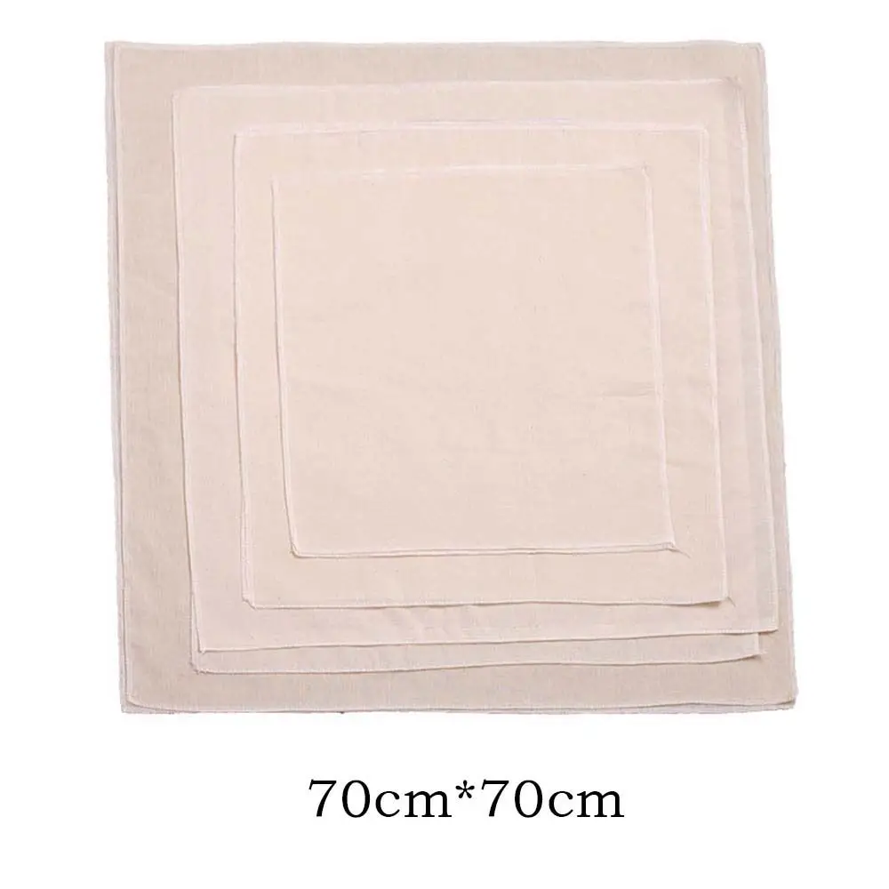 

Soft Breathable Kitchen Gauze Cotton Tofu Filter Gauze Insulation Cover Steamer Mat Filter Cloth