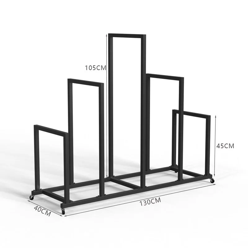 Household carton storage rack waste cardboard box sorting shelf