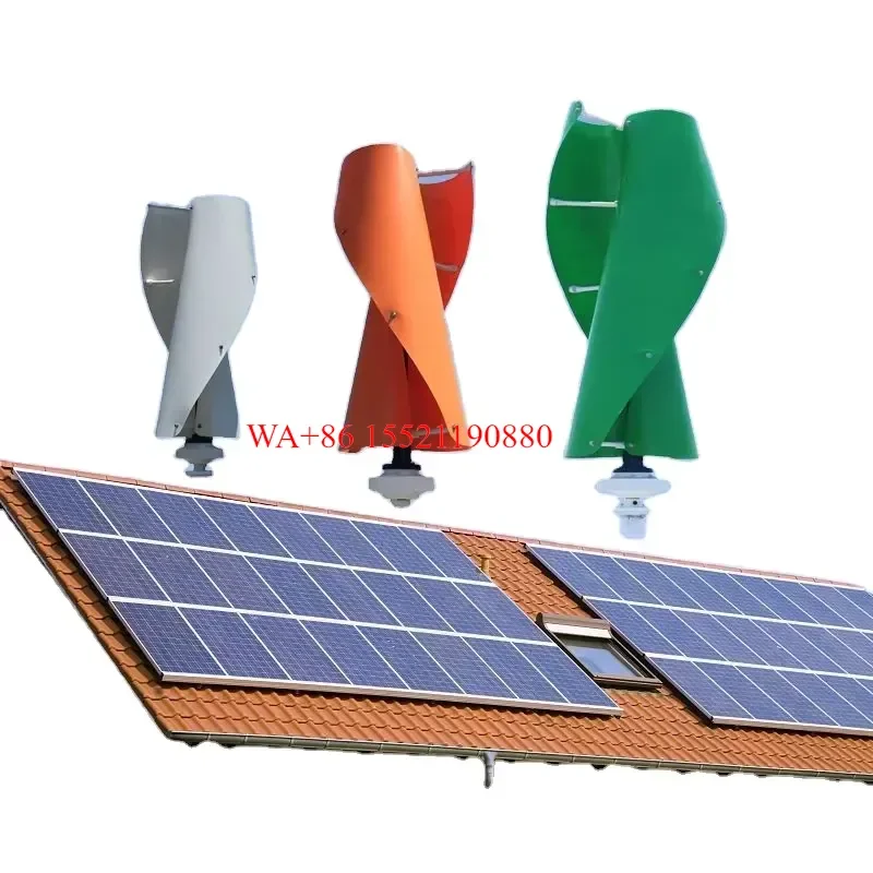 WMWMNU Vertical Wind Turbine 2kw 3kw 5kw Renewable Free Energy Windmill Generator for Home Small Wind Energy Power Generation