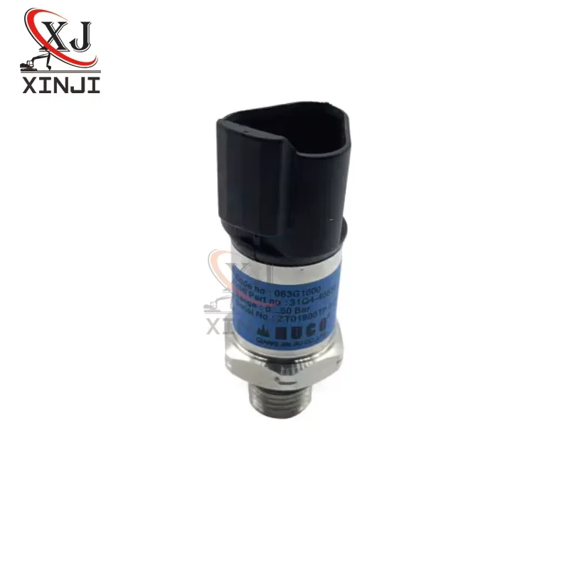 31Q4-40830 Pressure Sensor 063G1600 for Hyundai CX60C CX57C 1221F Pressure Switch Excavator Electric Parts