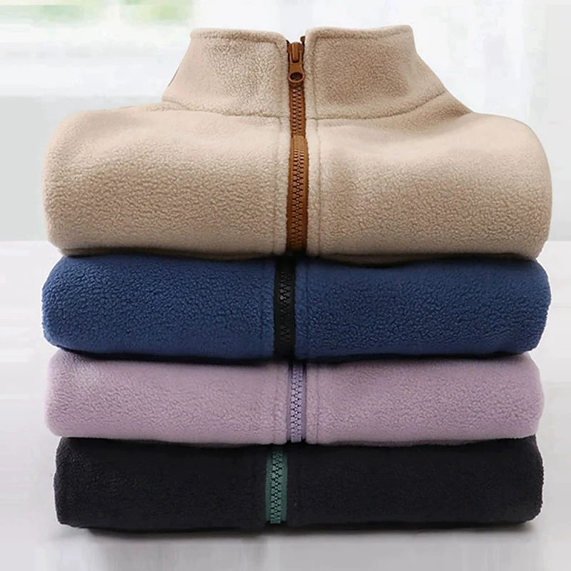 سترة أطفال مبطنة بالقطيفة للأولاد والبنات سترة حرارية بدون أكمام سترة شتوية مبطنة دافئة للأنشطة الخريفية والخارجية