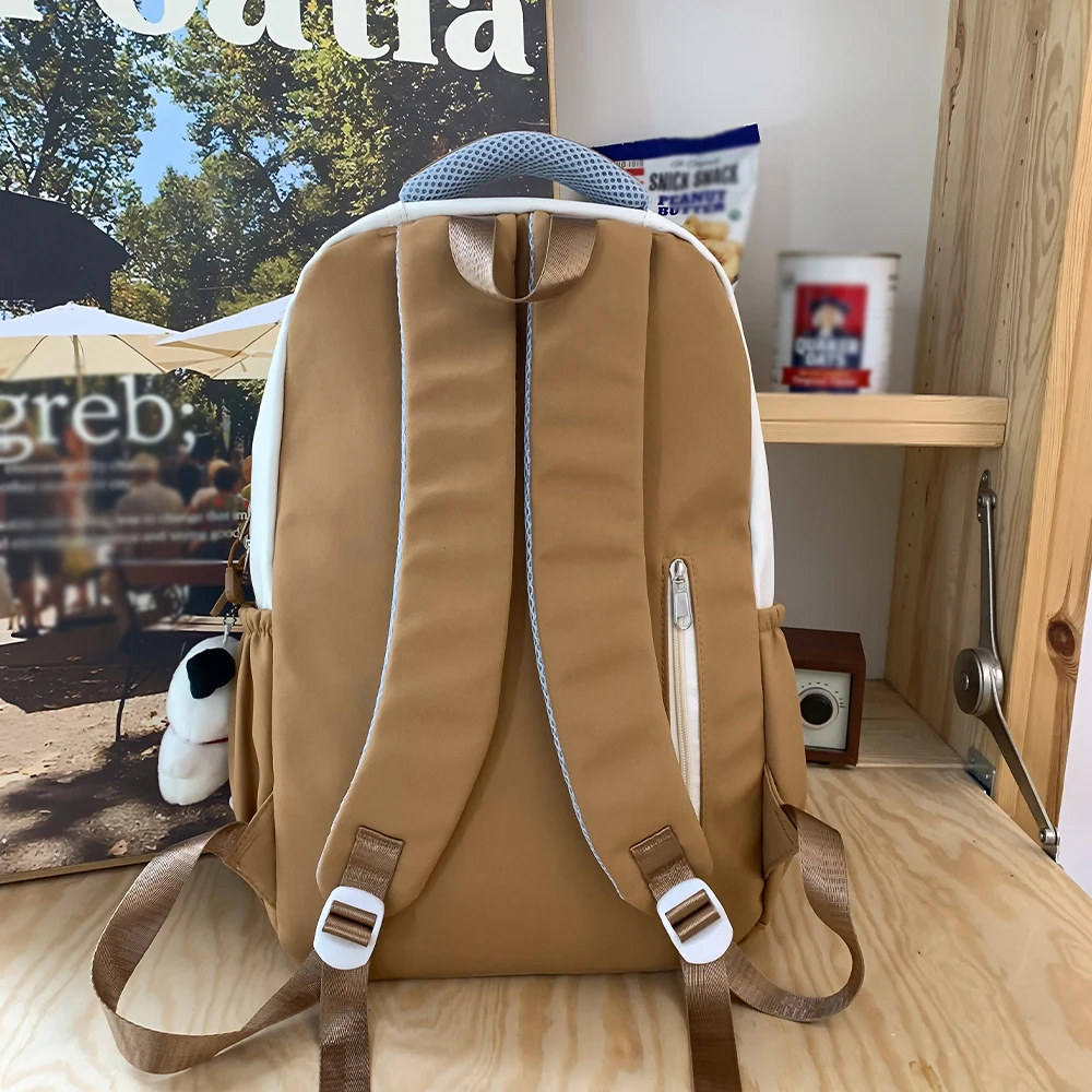 Cute rabbit backpack for girls, junior high school students, high school students, student schoolbags, k-style ins lightweight and versatile