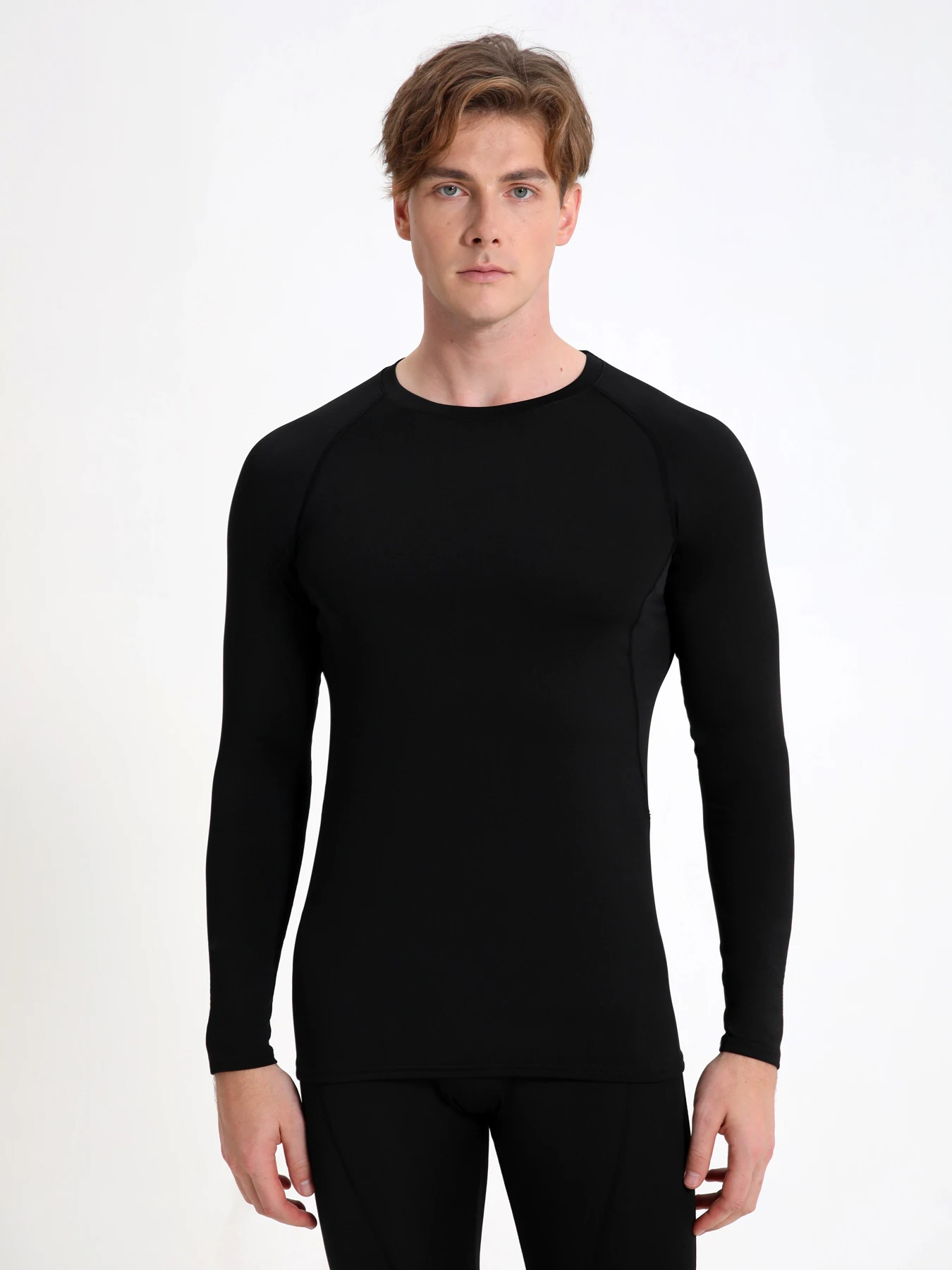 Men's Compression Shirts: Get Fit Fast With Long Sleeve Athletic Workout Tops! image 2