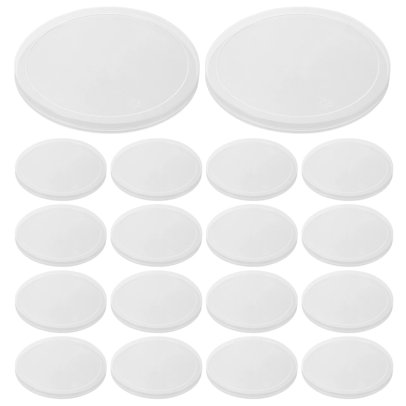 

20 Pcs Grade Aluminum Can Beer Can Lid Lids Reusable Soda Bottle Caps For Beverage Covers Dog Food Sealing Cap Storage