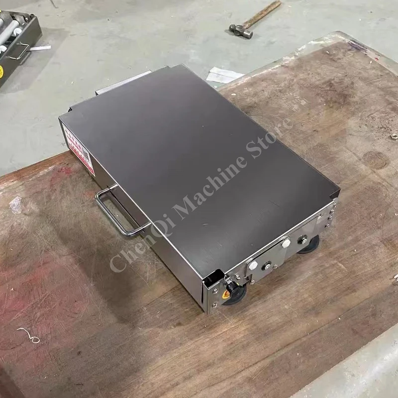 Puff Pastry Machine 400 Table Top Hand Manual Pizza Dough Sheeter Roller Croissant Dough Flattener Laminator Machine