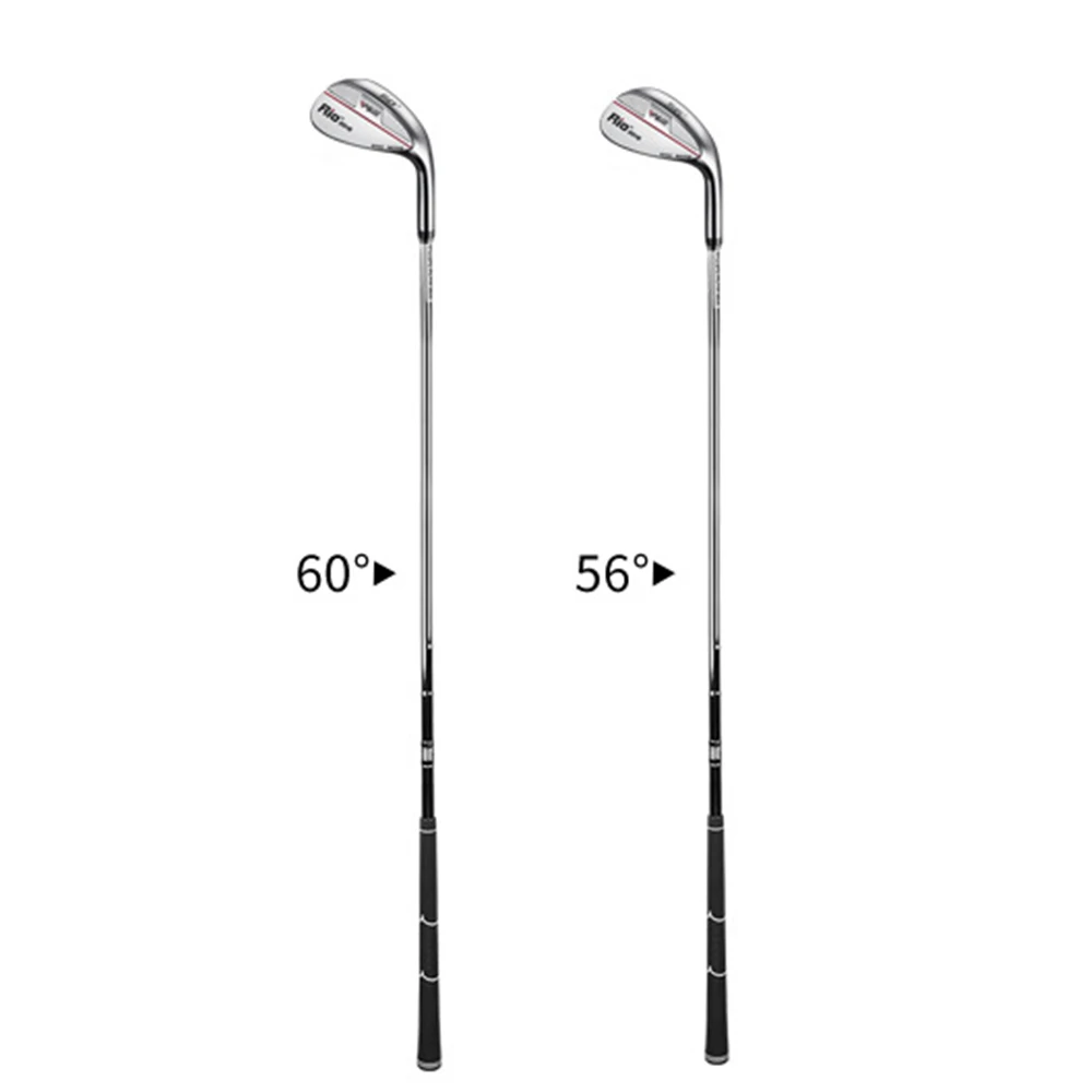 PGM Golf Clubs,Sand Wedges Clubs 56/60 Degrees,Men Women Silver Stainless Steel Rod Head SG010,Beginners Training Clubs