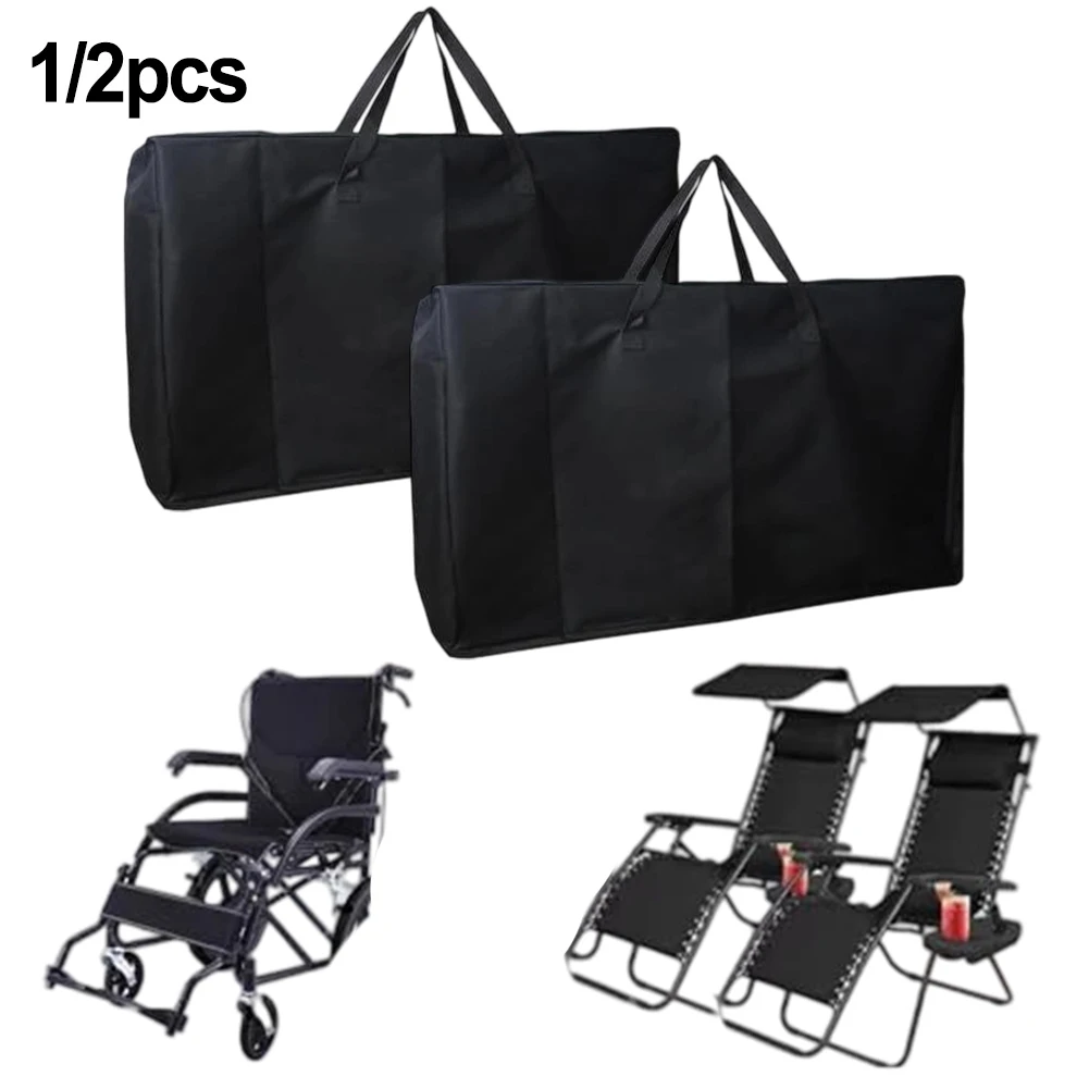 

Oxford Cloth Folding Chair Bag Garden Chair Furniture-Cushion Storage Bag Beach Lounge Camping Gravity Patio Chair Carrying Case