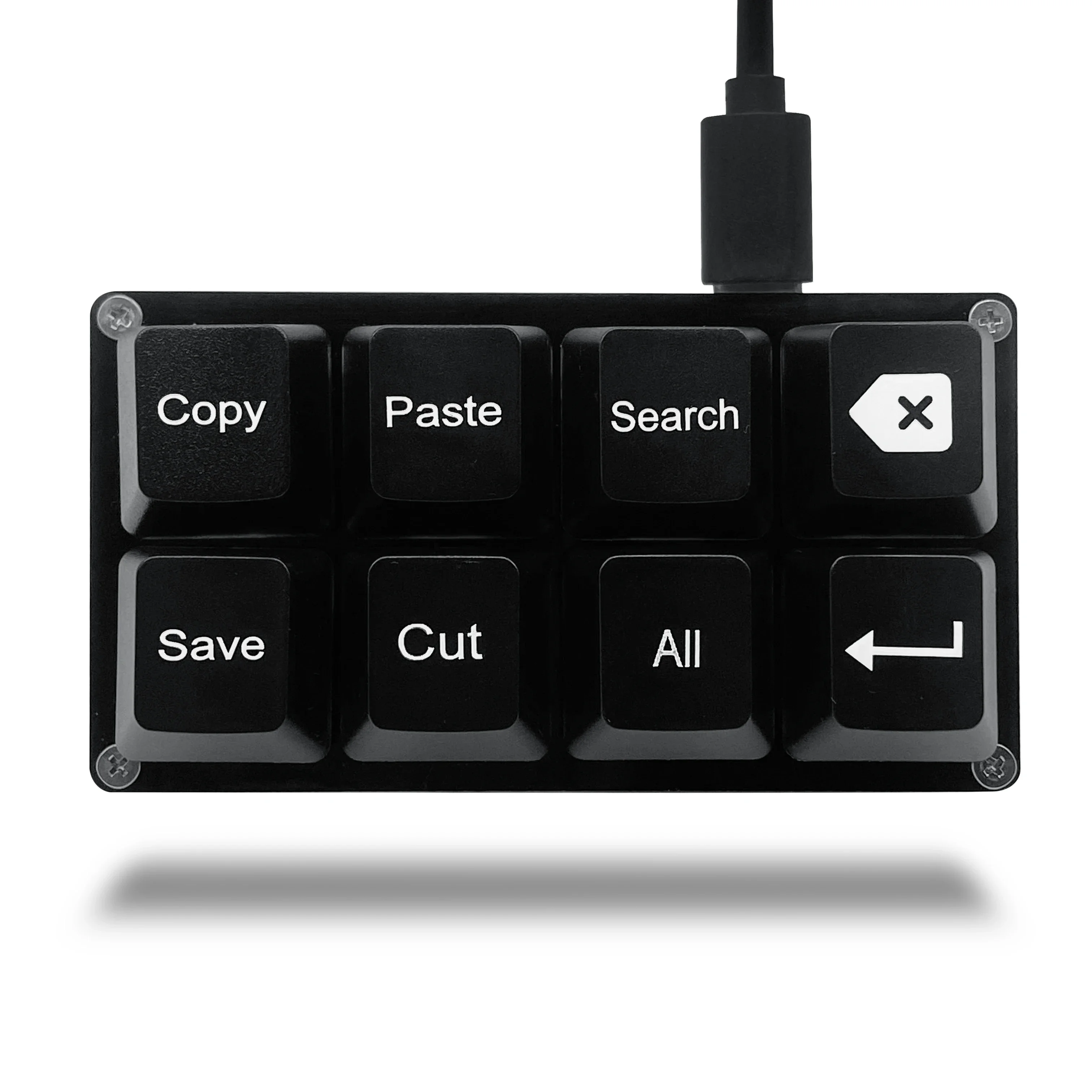 8 Keys Small Keypad Work Shortcut Key Keycaps Keyboard One-Handed Mechanical Gaming Keypad Programmable USB Customized Keyboard - Image 2