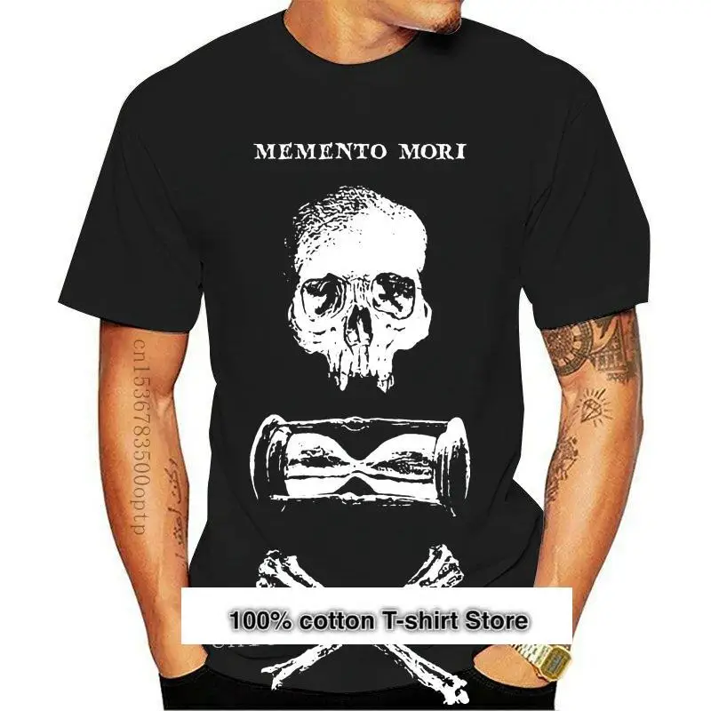 MEMENTO MORI-Camiseta с принтом Calavera, camisa с принтом и мертвой жизнью, ropa oculta