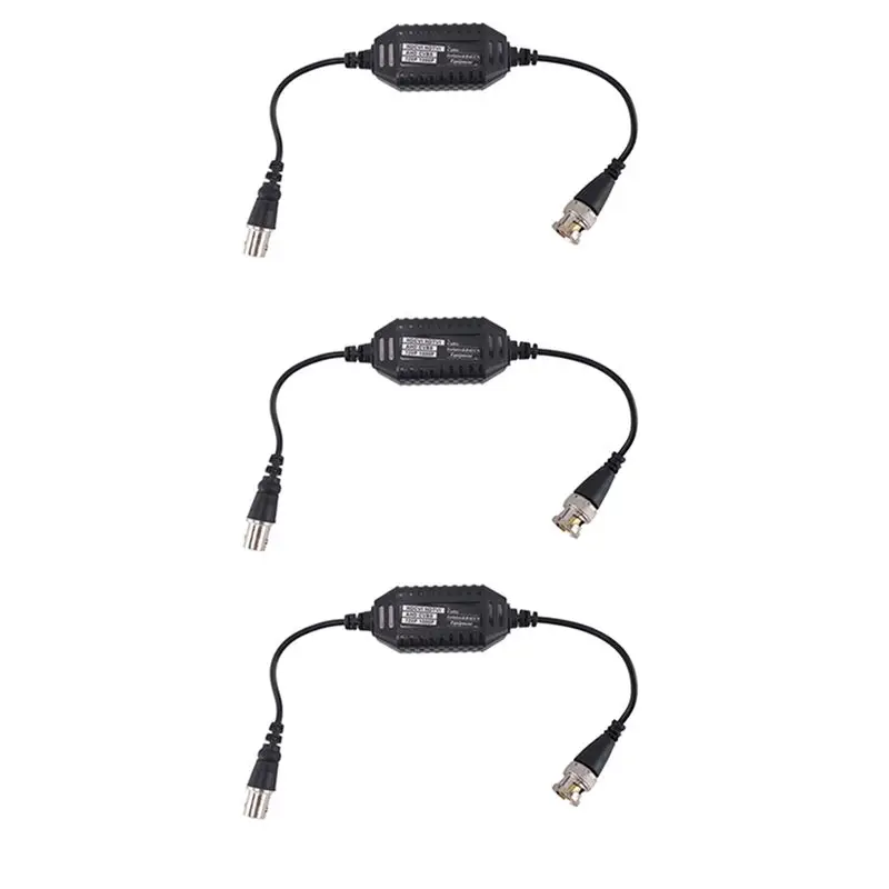 promocao-diaria-kit-com-3-isoladores-de-loop-de-terra-coaxiais-balun-macho-para-femea-para-cameras-de-cftv