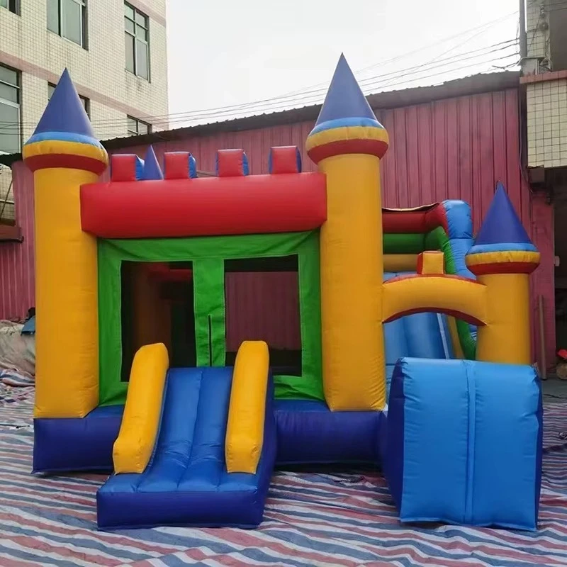 Commercial grade inflatable castle trampoline - suitable for children's parties and playground rentals