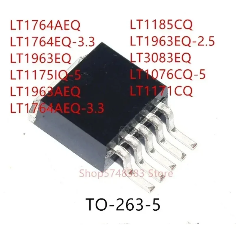 10PCS LT1764AEQ LT1764EQ-3.3 LT1963EQ LT1175IQ-5 LT1963AEQ LT1764AEQ-3.3 LT1185CQ LT1963EQ-2.5 LT3083EQ LT1076CQ-5 LT1171CQ