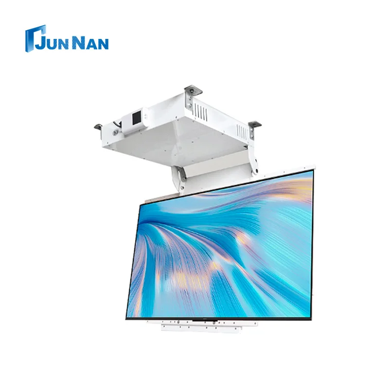 Electric 0-90 Degree Ceiling Lift Stand Retractable Flip-Up Hidden Mount for LCD/LED TVs Flip-Up TV Lift TV Mounts