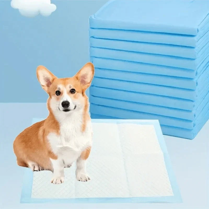 

20/40/50/100pcs Dog Diapers For Dogs Disposable Dog Super Absorbent Training Pee Pads Nappy Mat For Cats Dog Diapers Cage Mat