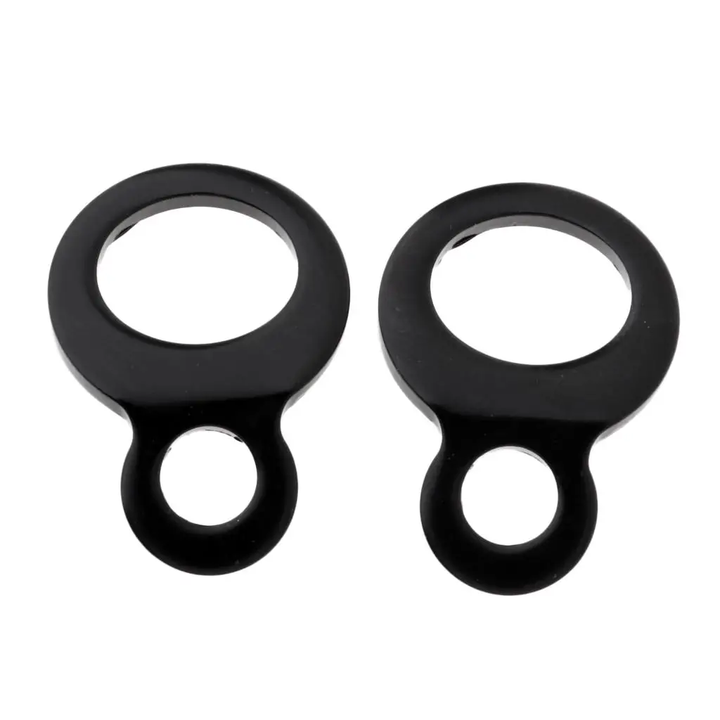 

1 Pair Tie Down Strap Rings for Motorcycle Street Bike Dirtbike ATV UTV