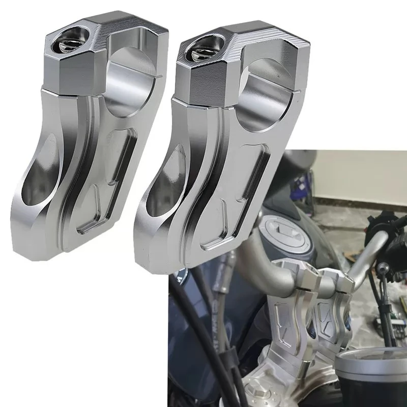 Motorcycle Handlebar Riser Spacer Heightening Mount For BMW R NineT R9T Improve Riding Comfort Modified Accessories
