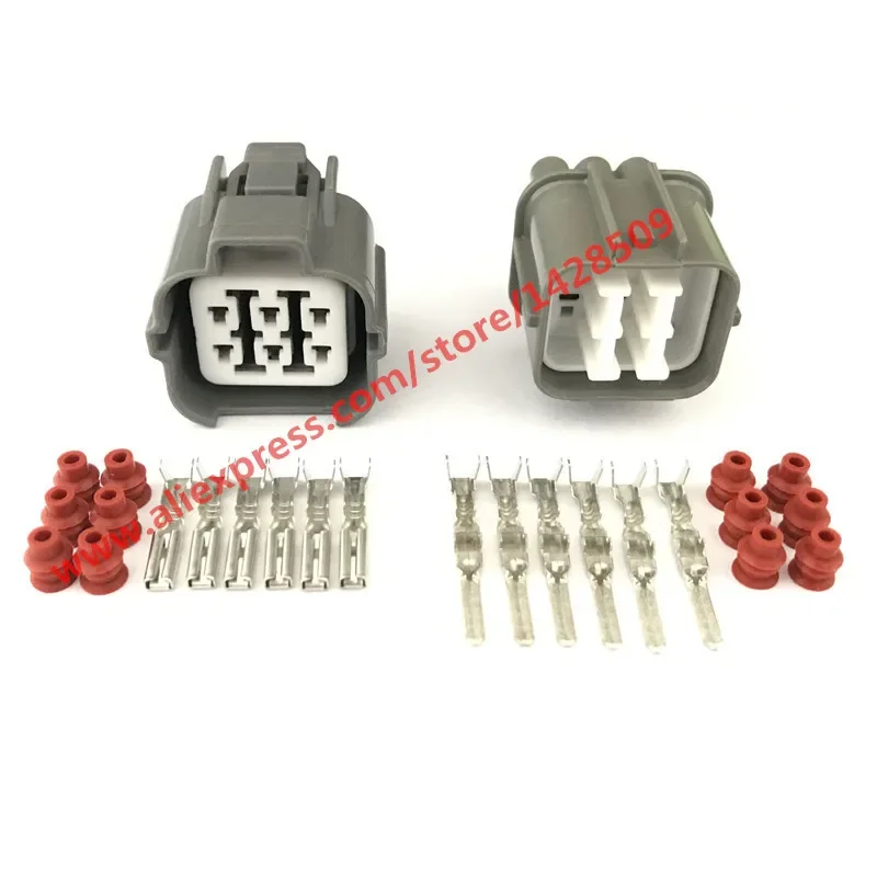 1 Uds 6189-0133 6188-0175 conector automotriz impermeable hembra macho de 6 pines para enchufe automático Sumitomo