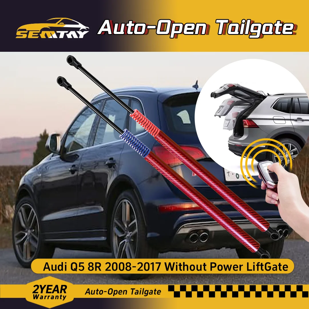 

Автоматические подъемные стойки багажника с пружиной для Audi Q5 8R 2008-2017, без Power LiftGate, опор для подъема багажника задней двери багажника