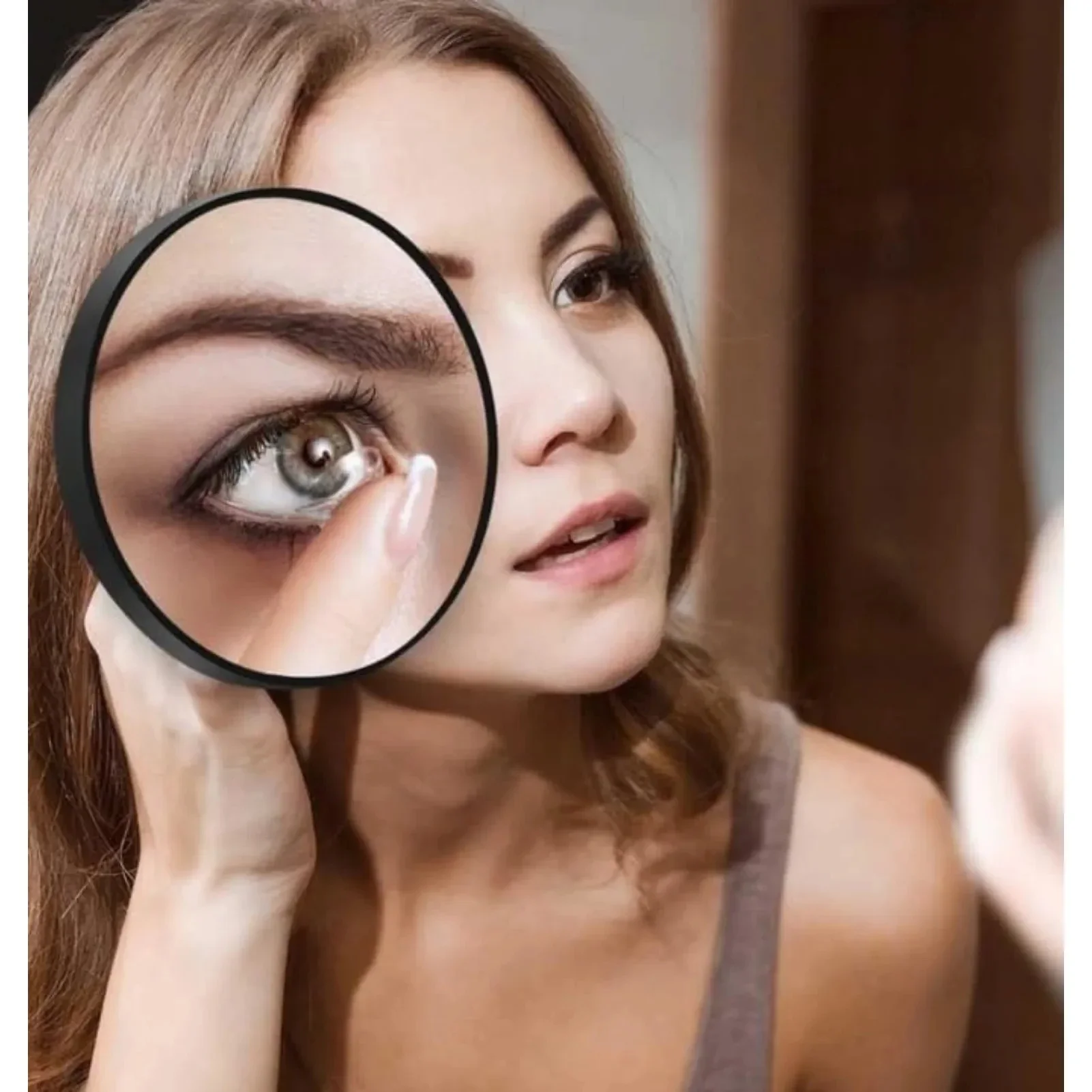 Vergroting Spiegel Met Zuignap 10x20x30x Keer Mee-eter Vergrootglas Verwijderen Acne Porie Huid Tool Voor Badkamer Make-up Spiegel