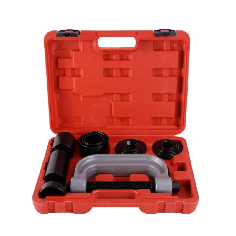 

4 IN 1 Ball Joint Service Kit 10pcs Car Ball Joint Remover Tool Kit Ball Joint Remover Universal Cross Shaft Removal Tool Kit