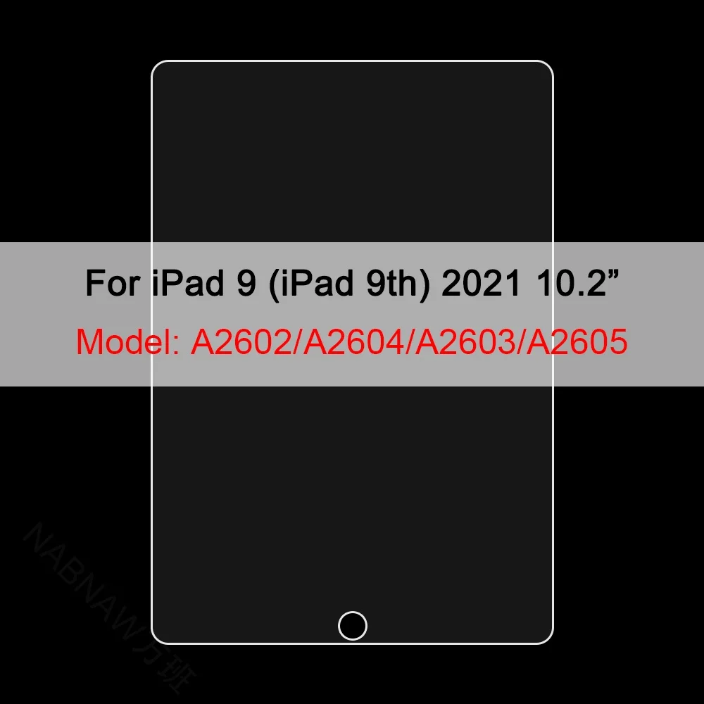 3Pcs gehärtetem Glas Film für Apple iPad 10th 9th 8th 7th Mini 6 5 4 3 für Apple iPad Air 5 4 3 Pro 12,9 11 2022 2021 2020 2018