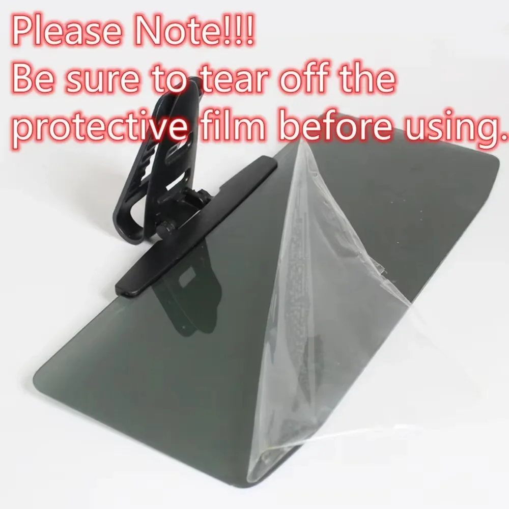 

Durable Anti-Glare Car Sun Visor Universal Miscellaneous Extender Clip on Sun Visor ABS Sun Shield Snow Blindness UV Rays