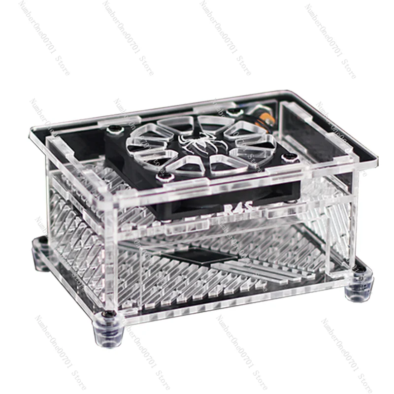 

NanoPi R2S R4S Soft Router Heat Sink Base Compatible with Aiyue LEDE Soft Router Cooling Fan