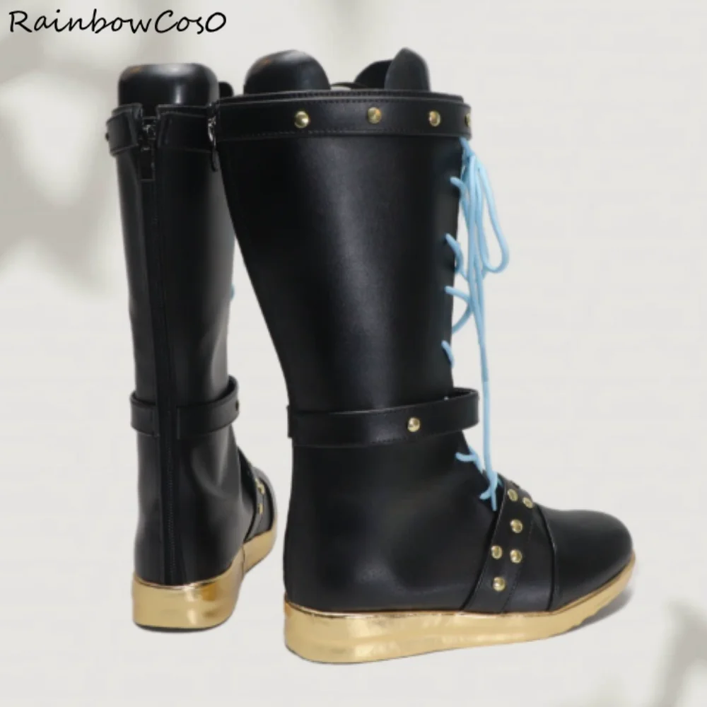 Amagi Hiiro KAZEHAYA TATSUMI 앙상블 별 코스프레 신발 부츠 게임 애니메이션 할로윈 크리스마스 RainbowCos0 W4678